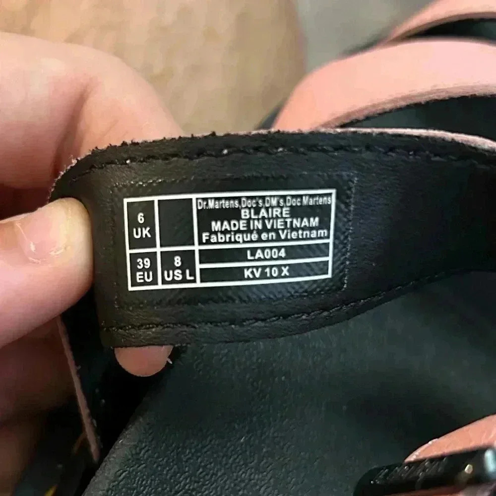 BLAIRE WOMEN'S PISA LEATHER STRAP SANDALS - Picture 6 of 6